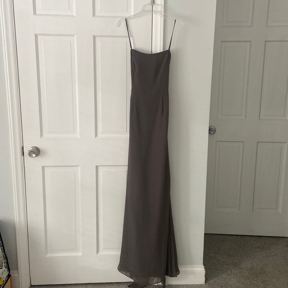 White by Vera Wang Gray dress size 4 - Picture 1 of 3